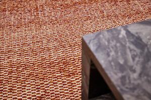 Diamond Carpets koberce Ručně vázaný kusový koberec Fire Agate DE 4619 Orange Mix - 140x200 cm