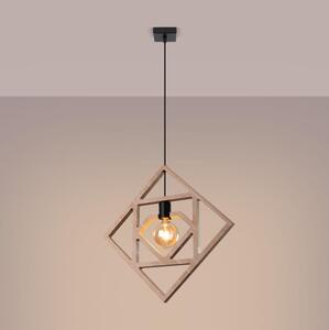 Sollux SL.1757 - Lustr na lanku CARO 1xE27/15W/230V buk