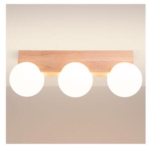 Sollux SL.1684 - Stropní svítidlo BULBO 3xG9/8W/230V buk/bílá