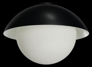 OSMONT LUK60014 LUKIDA 3 stropní/nástěnné skleněné svítidlo černá / bílá IP65 3000 K 27W LED