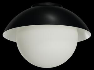 OSMONT LUK60002 LUKIDA 2 stropní/nástěnné skleněné svítidlo černá / bílá IP65 3000 K 20W LED