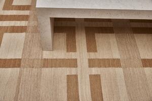 Diamond Carpets koberce Ručně vázaný kusový koberec Leonidas DESP P124 Beige Mix - 140x200 cm