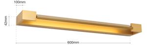 Orion Soff 3-480 - LED Osvětlení zrcadla MARILYN LED/18W/230V 60 cm IP44 zlatá