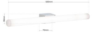 Orion Soff 3-484 - LED Nástěnné svítidlo VISAGIST 1xS14d/8W/230V bílá