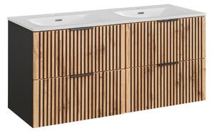 Koupelnová skříňka s umyvadlem XILO U120/1 | 120 cm