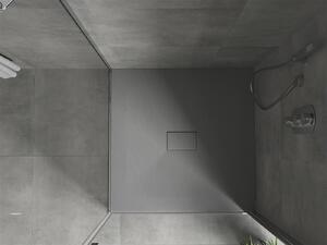 Mexen Hugo, SMC čtvercová sprchová vanička 100 x 100 cm, šedá, 42611010