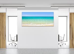 Obraz skleněný tropické moře - 30 x 60 cm