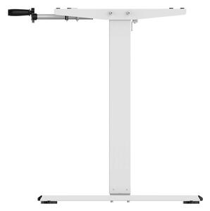 Výškově nastavitelný stůl Liftor Entry, bílé, Bez desky, polohovatelný stůl