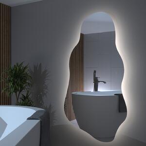 Organické LED zrcadlo do koupelny s osvětlením A16 32x60