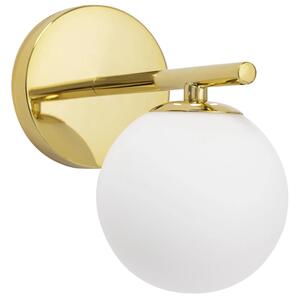 Toolight - Nástěnná lampa Sphera - zlatá - APP684-1W