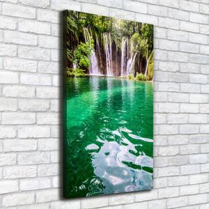 Vertikální Foto obraz na plátně Plitvická jezera ocv-83128904