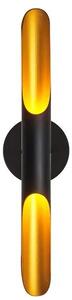 Toolight - Nástěnná lampa Tube - černá/zlatá - APP299-1W