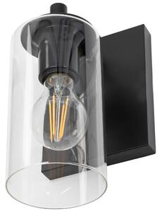 Toolight - Nástěnná lampa Zenit - černá - APP1222-1W