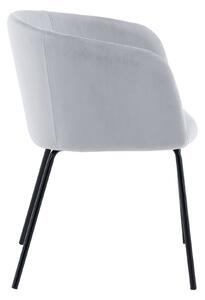 Jídelní židle Berit, šedá, S55xD55xV78