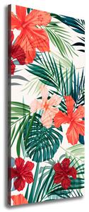 Vertikální Foto obraz na plátně Havajské květiny ocv-83704413