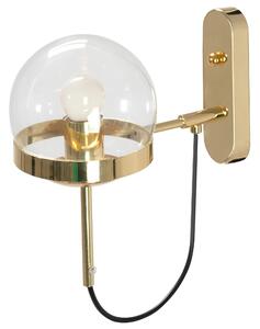 Toolight - Nástěnná lampa Lassi - zlatá - APP910-1W