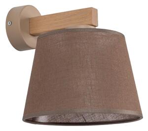 Brilagi - Nástěnná lampa LATTE SABIA 1xE27/15W/230V borovice/hnědá