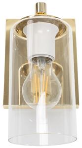 Toolight - Nástěnná lampa Amber - zlatá - APP1224-1W