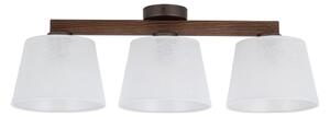 Brilagi - Přisazený lustr LATTE 3xE27/15W/230V borovice/bílá