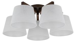 Brilagi - Přisazený lustr LATTE 5xE27/15W/230V borovice/bílá