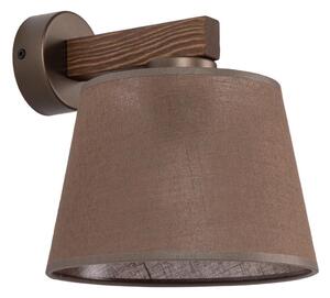 Brilagi - Nástěnná lampa LATTE 1xE27/15W/230V borovice/hnědá