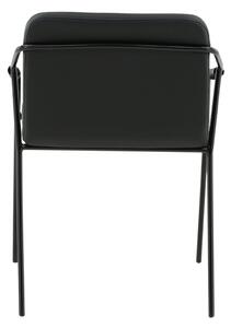 Jídelní židle Tvist, 2ks, černá, S53xD59xV77