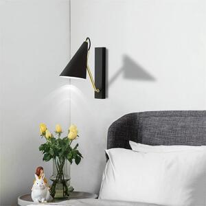 Toolight - Nástěnná lampa Industry - černá - APP1142-1W