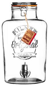 Skleněný soudek s kohoutkem 8,0l, KILNER 0025.403