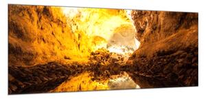 Obraz skleněný Cueva de los Verdes v Lanzarote - 70 x 100 cm