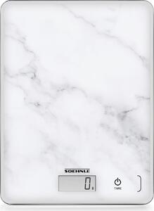 Digitální kuchyňská váha Page Compact 300 bílý mramor
