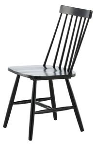 Jídelní židle Lönneberga, 2ks, černá, S43xD55xV87