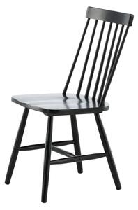 Jídelní židle Lönneberga, 2ks, černá, S43xD55xV87