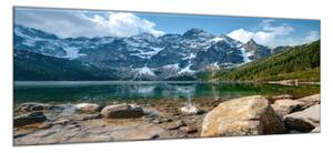 Obraz skleněný jezero Morskie oko - 50 x 70 cm