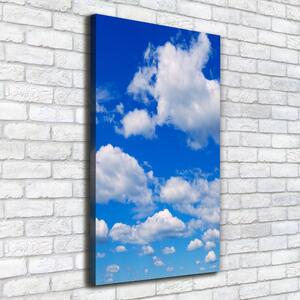 Vertikální Foto obraz na plátně Mraky na nebi ocv-85319325
