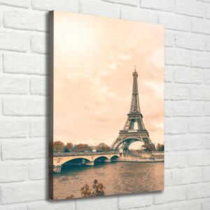 Vertikální Foto obraz na plátně Eiffelová věž Paříž ocv-85485728