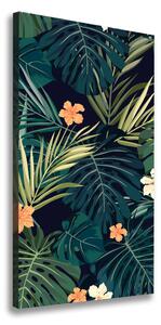 Vertikální Foto obraz na plátně Havajské květiny ocv-85640363