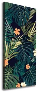 Vertikální Foto obraz na plátně Havajské květiny ocv-85640363