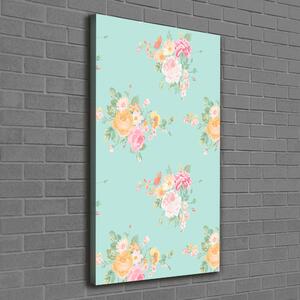 Vertikální Moderní fotoobraz canvas na rámu Květiny ocv-86006701