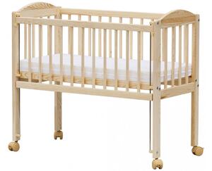 Scarlett Dětská postýlka k posteli rodičů Baby ECO (borovice), stahovací bok 90 x 41 cm