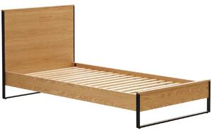 Dubová jednolůžková postel Kave Home Taiana 90 x 190 cm