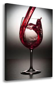 Vertikální Foto obraz na plátně Červené víno ocv-86527564