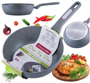 Tradiční pánev Kamille 24 cm granitová