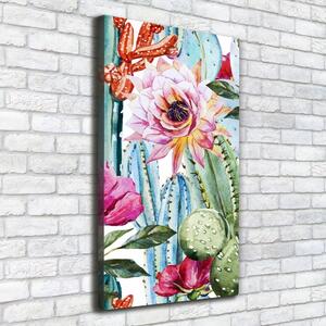 Vertikální Moderní obraz canvas na rámu Kaktusy ocv-86911786