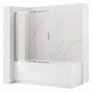 Vanová zástěna posuvná REA Dario Chrome 80