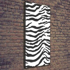 Vertikální Vertikální Foto obraz na plátně do obýváku Zebra pozadí ocv-87477290