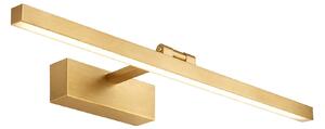 Toolight Koupelnové nástěnné LED osvětlení APP1864-1W 60 cm kartáčovaná zlatá