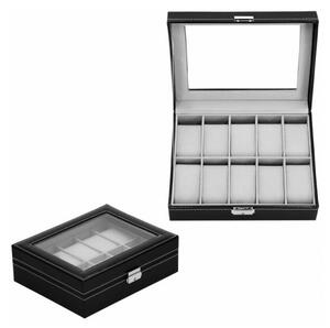 Box na 10 hodinek SPRINGOS LEGEND HA1056 černý