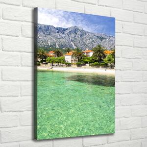 Vertikální Foto obraz na plátně Pláž Chorvatsko ocv-87789777