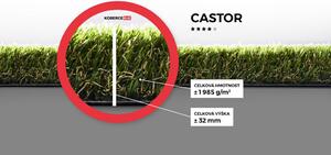 Travní koberec Castor - UV FILTR 4 m