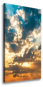 Vertikální Foto obraz na plátně Mraky na nebi ocv-88420659